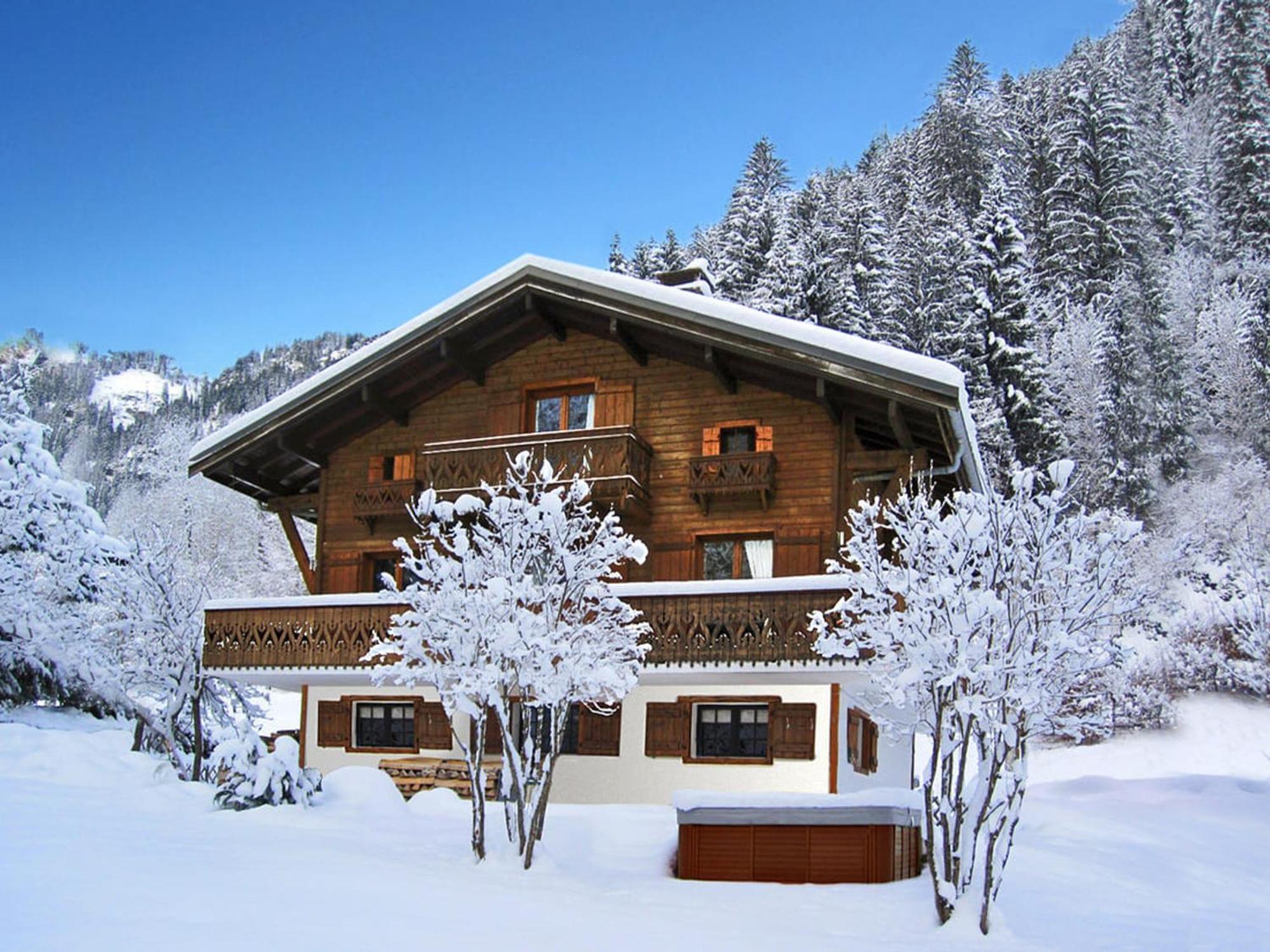 Chalet 3* A Chatel, Jacuzzi Exterieur, 4 Chambres, Proche Des Remontees Mecaniques - Fr-1-676-96 Exteriör bild